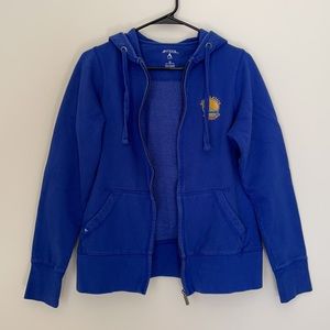 Golden State Warriors Antigua Full Zip Hoodie